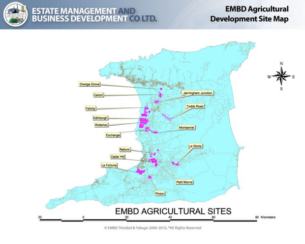 EMDB Agricultural Development Site Map
