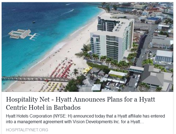 Click image to read Hyatt's PR report